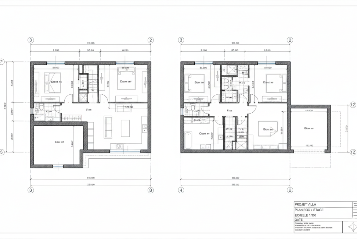 Maison Familiale Moderne – 850 m² Habitable
